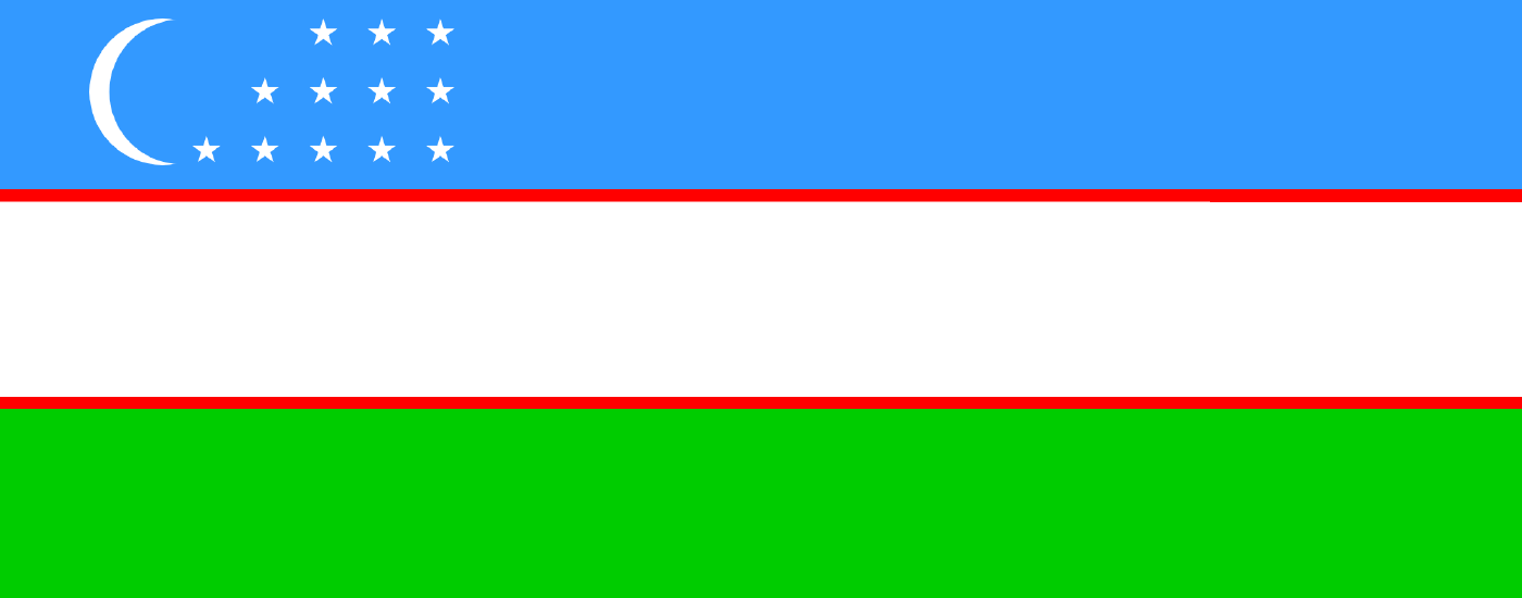 Uzbekistan Flag